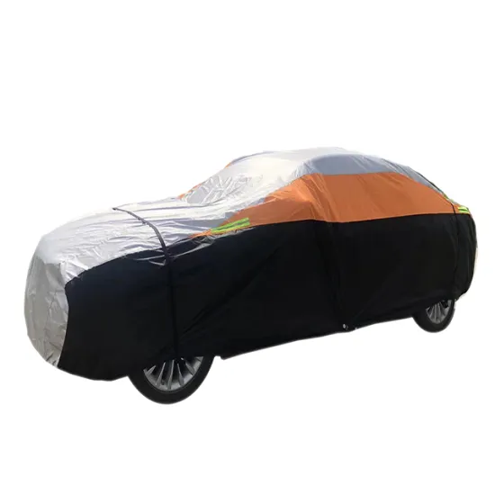 Hot Sales: Customizable 190T Polyester PU1500 Silvery Coated SUV Car Cover with UV Protection for Snow
