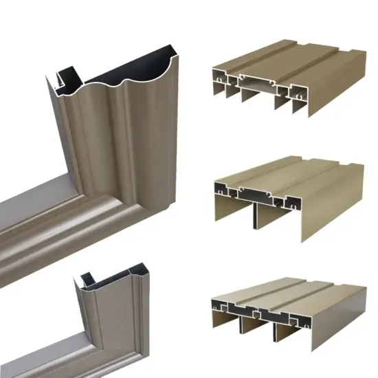 aluminium profiles for windows and doors
