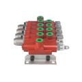 Four-way hydraulic monoblock directional control valve