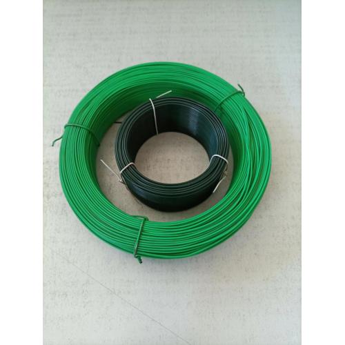 PVC -belagd elektro galvaniserad tråd 2mm till 3mm