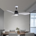 48 Inch Indoor ABS BladeCeiling Fan With Led