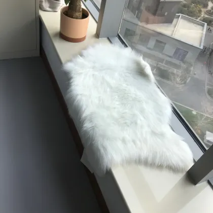 Cow Print Rug 4.1x4.2 Feet - Faux Cow Hide Rug for Home