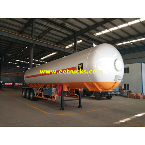 56000 Liters Tri-axle LPG Tanker Trailers