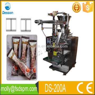 Small coffee stick pack machine