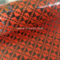 High quality colored carbon fibre leather fabric