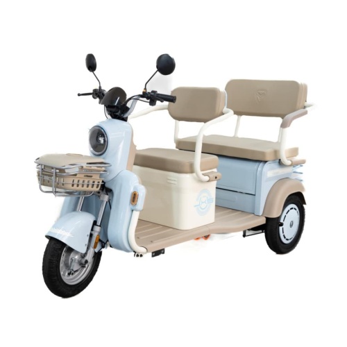 Practical Electric Tricycle with Side Storage