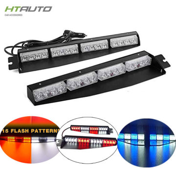 HTAUTO 12V LED LED Sun Visor Strobe Light Bar