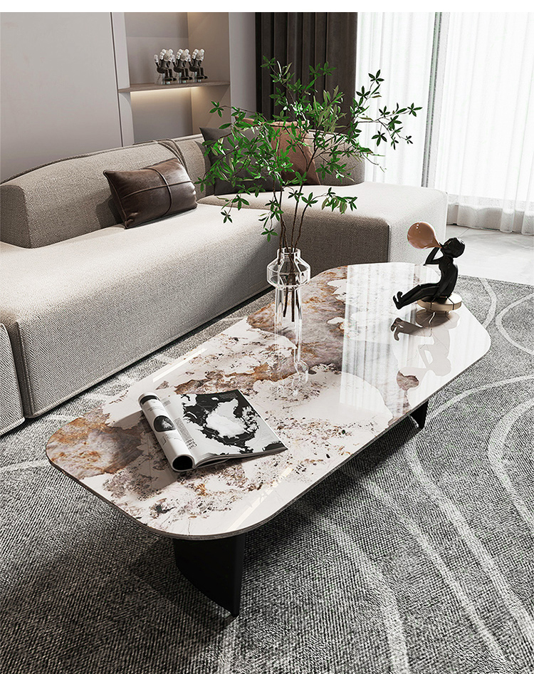 Marble Coffee Table in living room 