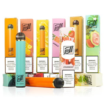 Puff XTRA descartáveis ​​E-Cigs 1500 Puffs