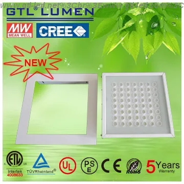 LED canopy light for gas station embedded type
