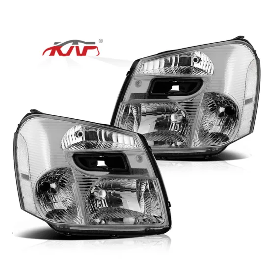 Chrome Housing Car Head Light Headlamp GM2503254 GM2502254 for Chevy Equinox 2005-2010