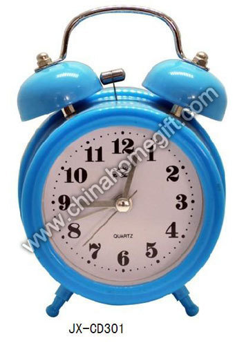 Blue Mini Alarm Clock