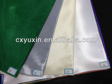XS 78. shanghai 80gsm 75DX150D 100% Polyester Satin Fabric