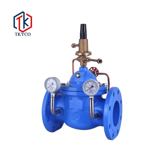 Taike China manufactures ductile iron pressure balance valves