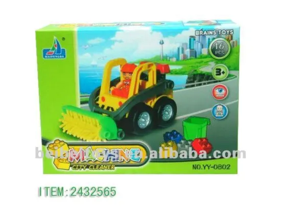 City Cleaner Series Building Blocks Toy