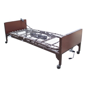 Semi Electric Hospital Bed with Bed Rails