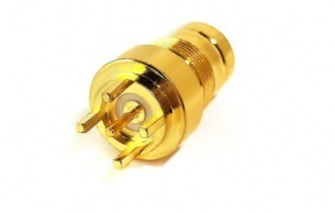 L9 Straight Bulkhead PCB jack