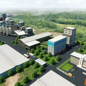 Six-in-One Aggregate Production Line Design Scheme