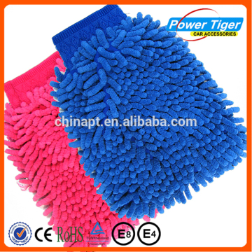 Magic microfiber car cleaning glove