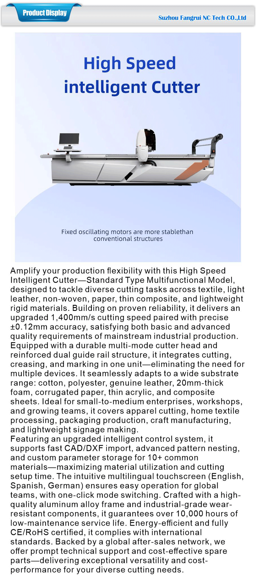 High-speed Cutting Machine -xiangqing1-FR051