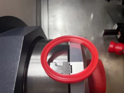 S32 FANUC seal making cnc lathe machine tool for O ring seal making