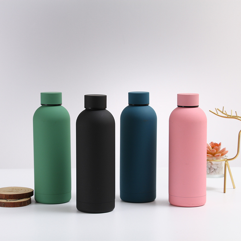 Stainless steel double-layer insulated portable water cup