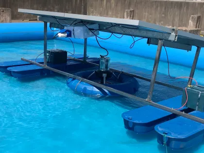 Stainless Steel Impeller Aerator for Fish Farm Water Aerators