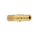 Brass outlet connector for kitchen faucet