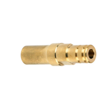 Brass outlet connector for kitchen faucet