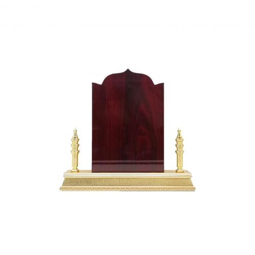 big size luxury wooden medal with box