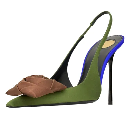Women's stiletto pointed high heels