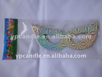 party favor,Silver Laser Paper Mask