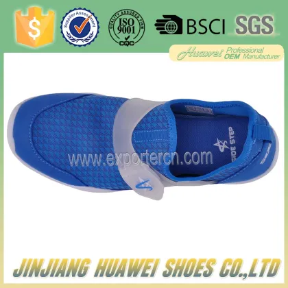 2017 Fashion Young Wedding Beach Shoes With Blue and Red Color Shoes