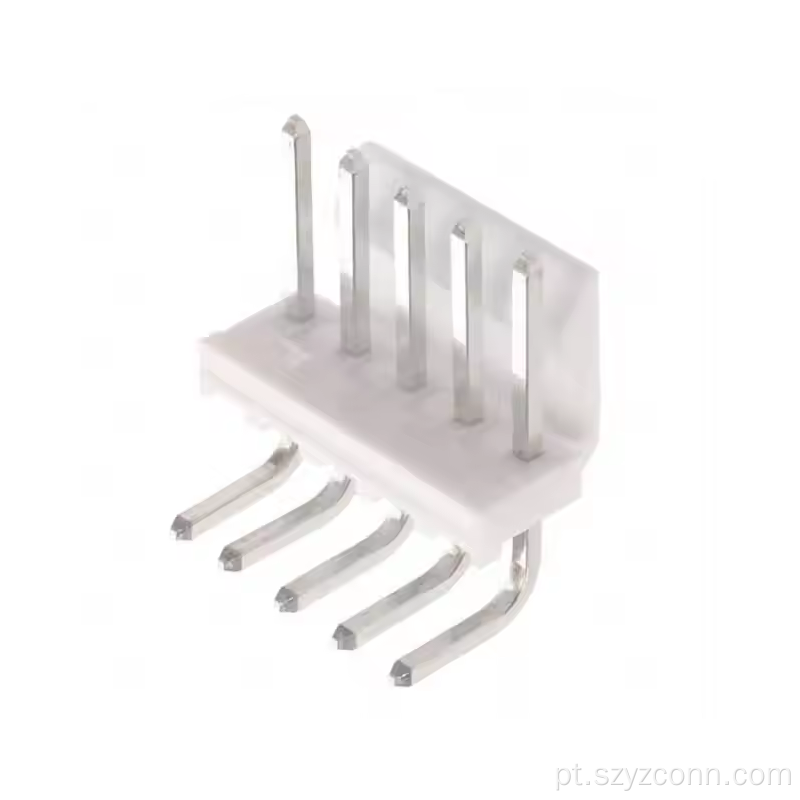 Conector de cabeçalho de pino de 3,96 mm de linha única 5P