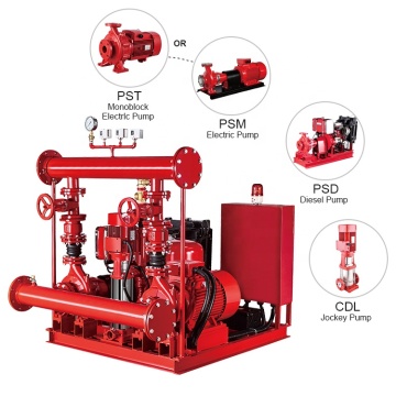 250 GPM Diesel Hydrant Fire Fighting Jockey Pump System