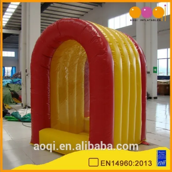 Commercial use indoor inflatable cash catching cube games for sale