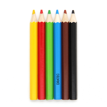 Kawaii Mini Colored Pencil Set - 12 Colors in Paper Box for Kids