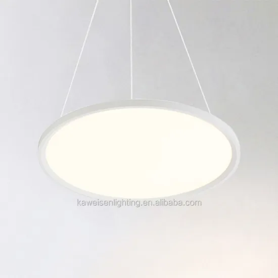 30CM Diameter Commercial Office LED Suspension Light: Ultra-Bright, Slim, and Flat Panel Design