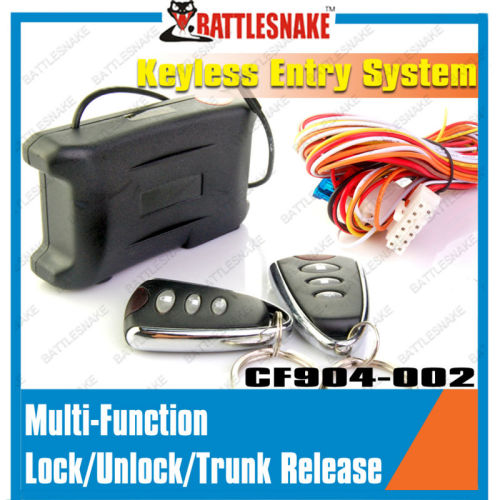 Universal car keyless entry system Lock/Unlock/Car Searching/Trunk release CF904-13002