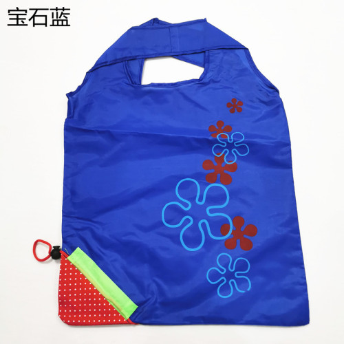 Strawberry Nylon Foldable Reusable Shopping Bag