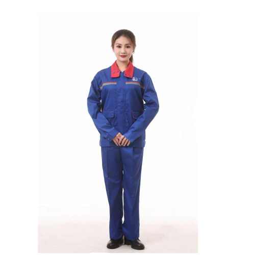 Special Design Widely Used Blue Anti-static Work Uniform