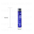 10PCS 1.5V E96 AAAA primary battery Alkaline battery dry battery laser pen, Bluetooth headset battery Free shipping