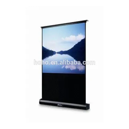 Floor Standing Pull Up Projector Screen/Display Screen Projector