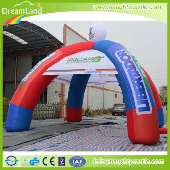 China factory price hot selling advertising inflatable commercial spider tent
