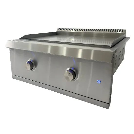 Commercial Stainless Steel Gas Griddle for Kitchen - Burger Grill & Hotel Restaurant Supplies