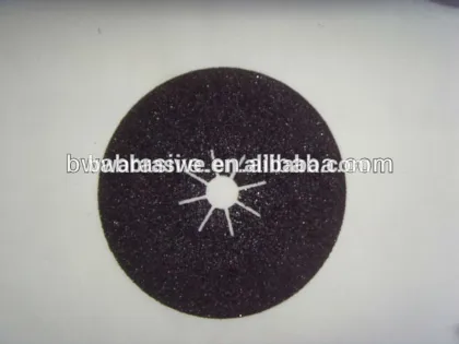 Aluminum Abrasive Klingspor Fiber Disc For Stainless Steel made in China