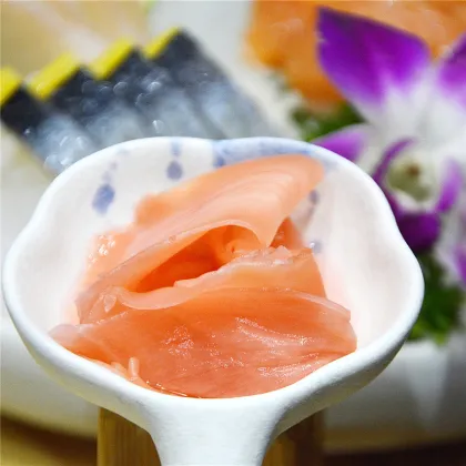 Japanese Traditional Sushi Ginger Slices Pink