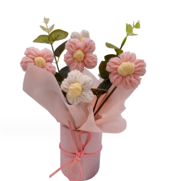 Hand Woven Fresh Plush Bouquets and Flowers