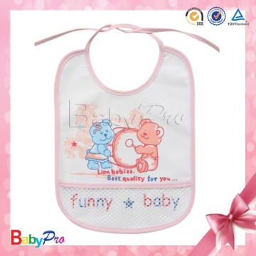 2014 New Design Promotional Baby Bib Manufacturer