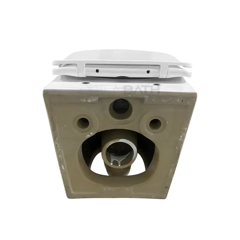 Ortonbath Rimless Toilet with Soft Close Seat Cover